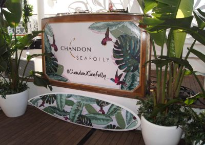 Chandon x Seafolly PR launch event