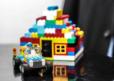 Lego display Credit Union Australia National Business Strategy