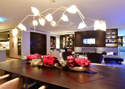 Display apartment Crown Resorts One Barangaroo launch
