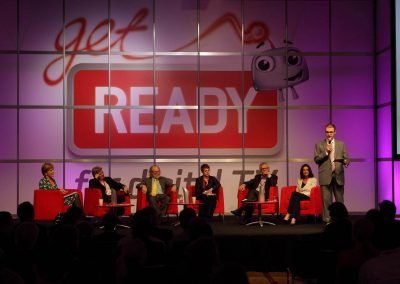 Speaker panel Get Ready for Digital TV Switchover Conference
