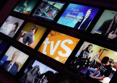 Close up tv screens Get Ready for Digital TV Switchover Conference