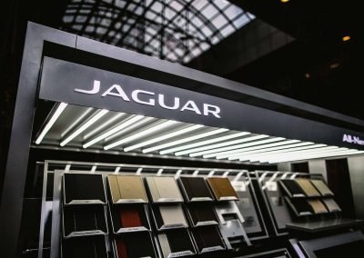 Display cabinet Jaguar XF Australian Launch