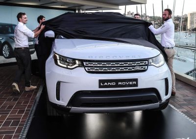 Unveiling of car Land Rover All-New Discovery Launch