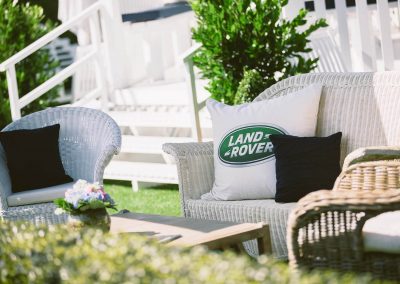 Sitting area Land Rover Polo Club for Polo in the City English Polo Garden