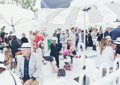 Guests at Land Rover Polo Club for Polo in the City Miami