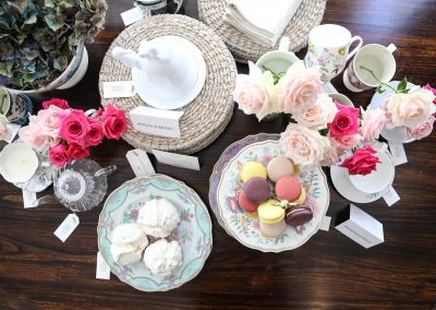 Tea cups plates sweets Marks & Spencer Australian Online Store launch