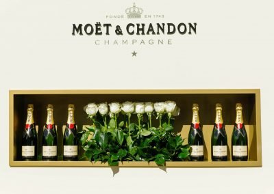 Moet et Chandon Champagne bottles