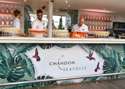 Chandon and Seafolly event Pop Up bar