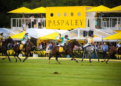Paspaley Polo in the City Series polo players on horseback