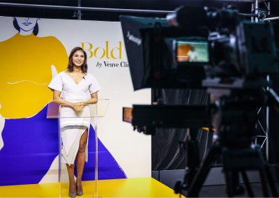 Presenter SBS World News host Janice Peterson at the Veuve Clicquot Bold Woman Award