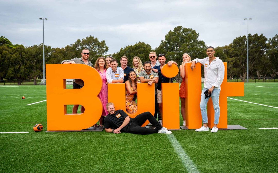 Built End of Year Staff Event